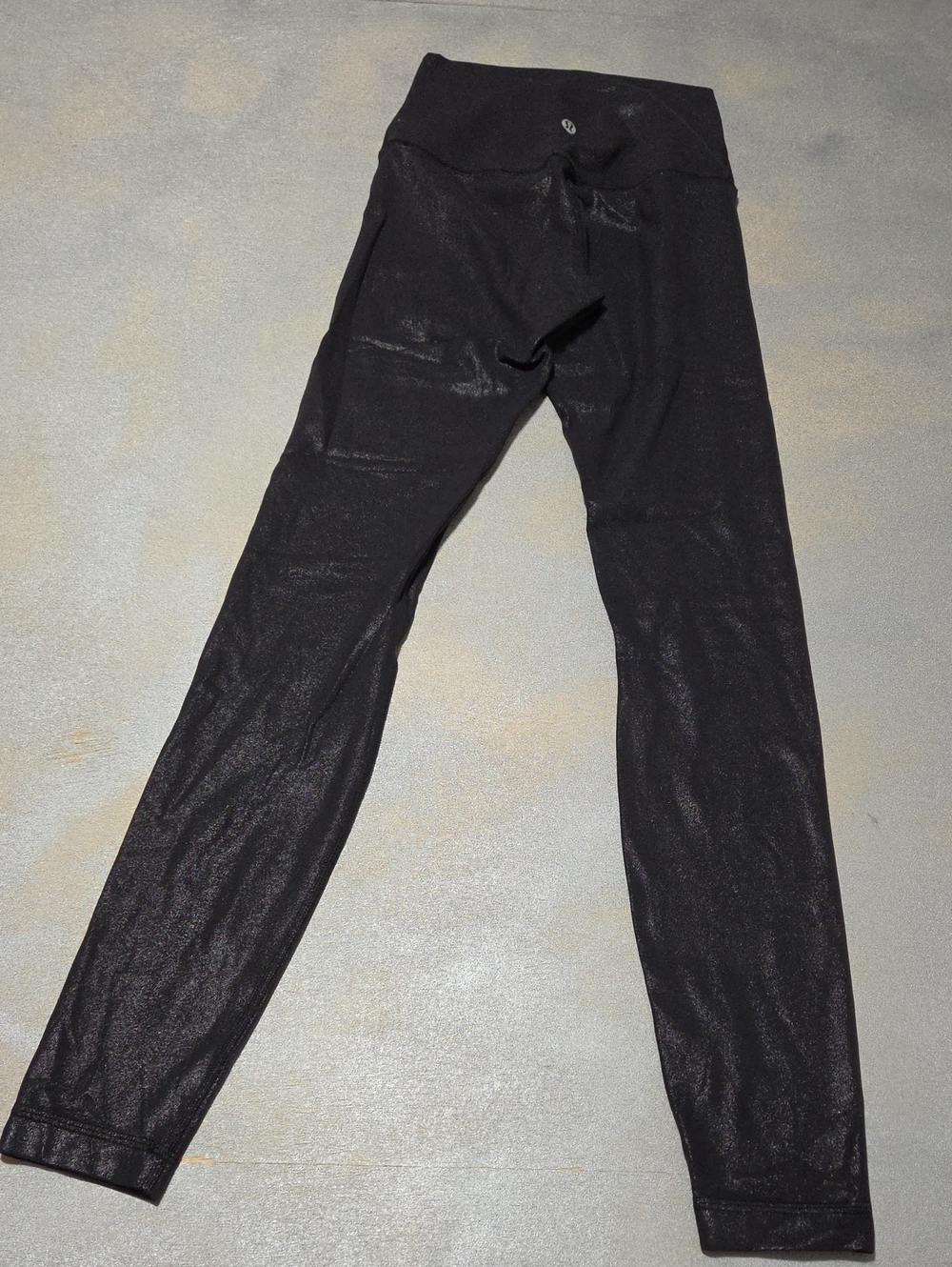 lululemon athletica Black Shimmer High-Rise Leggings - Subtle Shine
